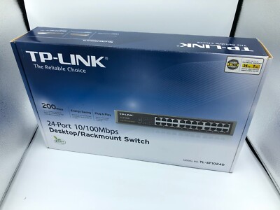 Tp Link Tl Sf1024d Ethernet Switch 24 Port 24 X 10 100base Tx Tlsf1024d Ebay