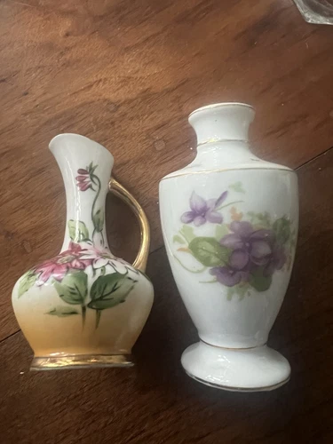 Two Mini Vases 