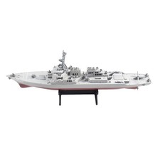 US Navy Guided Missile Destroyer USS Arleigh Burke DDG-51 Ship Display Model Toy
