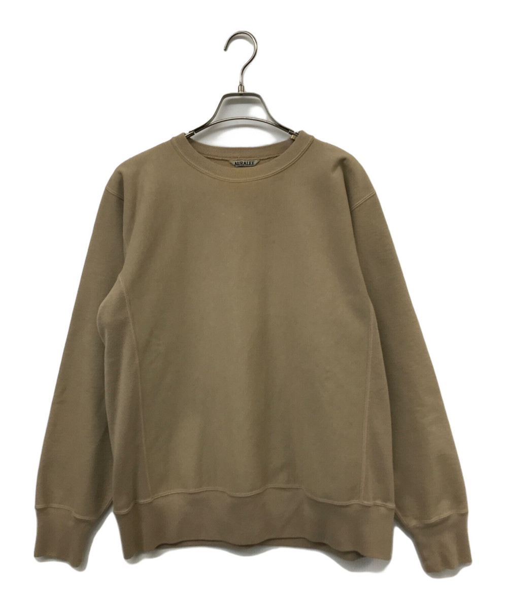 AURALEE SUPER MILLED SWEAT P/O Size: 3 Beige Men A20APO2SM AURALEE SUPER MILLED SWEAT P/O Size: 3 Beige Men A20APO2SM