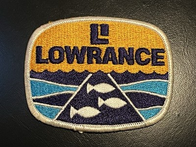 VINTAGE  LOWRANCE  FISHING PATCH