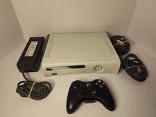 Microsoft XBox 360 Core Matte White Video Game Console Gaming System 20GB HD