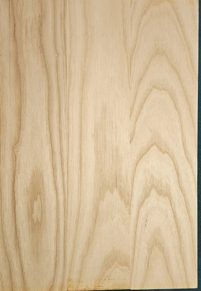 3 Pcs Swamp Ash Guitar Body Blank 21" x 14" x 1.3/4"- Un-Glued Luthierwood 14lb - Image 2 of 4