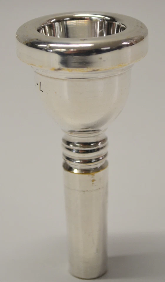 BOQUILLA TROMBÓN/EUFONIO BAJO BENGE 6 1/2AL-L USADA, VÁSTAGO GRANDE, ANUNCIO #2 Foto 4 de 4