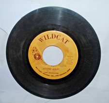 The Delegates, SOUND ASLEEP 45 rpm record, Wildcat (San Antonio) POOR, READ NOTE