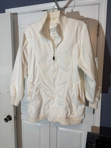 OFF WHITE Giacca donna vintage London Fog Winning Edge taglia L