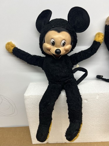 "Figuras de peluche vintage de Gund Mickey y Minnie Mouse de los primeros 20""" - Imagen 2 de 24