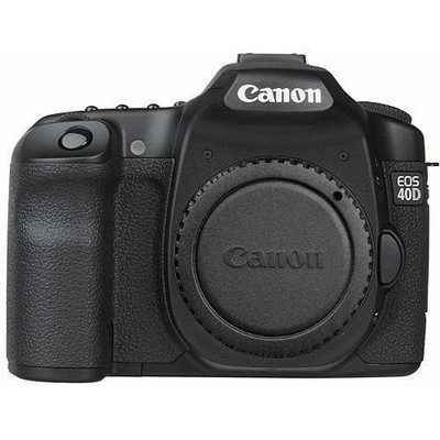 Canon EOS 40D 10.1MP Digital SLR Camera - Black (Body Only