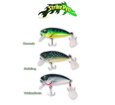 Strike Pro Stumpy Crank - 4cm / 4,5g - Barsch, Forelle, Döbel, Rapfen,...
