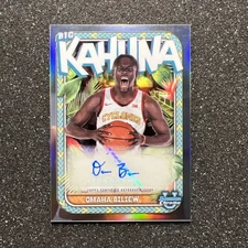 2023-24 Bowman U Chrome OMAHA BILIEW #BKA-OB /150 Big Kahuna RC AUTO - CYCLONES