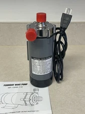 Wort Brewing Pump, Stainless Head Magnetic Drive Brew Food Safe Water High Temp