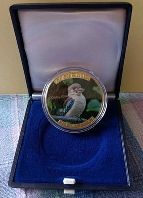 Kookaburra 2026 RARE WILD ANIMALS Australien   Medaille Sammeln Lachender Hans
