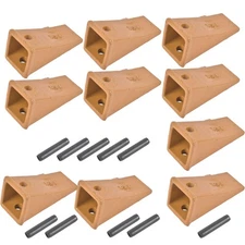 X156 X156S Dirt Teeth Bucket Teeth/Tooth with P156 Roll Pins 10PCS Alloy Steel