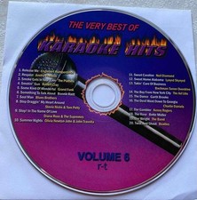 VERY BEST OF KARAOKE CDG VOL 6 PLATTERS,THE BAND,BONNIE RAITT,MUSIC SONGS CD G