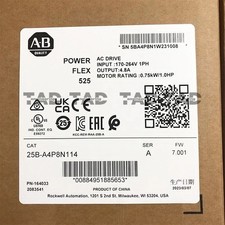 Allen-Bradley 25B-A4P8N114 PowerFlex 525 AC Drive 0.75kW