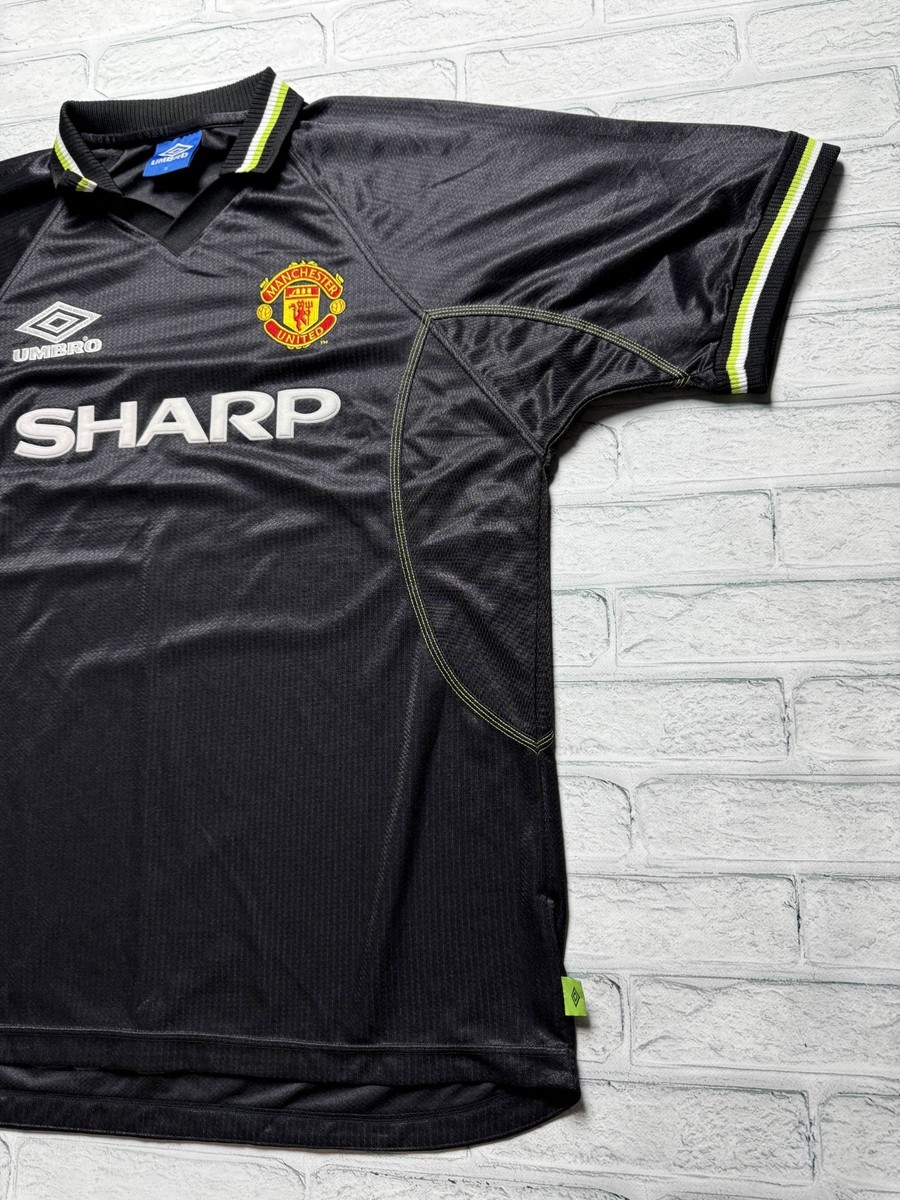 UMBRO MANCHESTER UNITED 1998-99 third FOOTBALL SHIRT SOCCER JERSEY