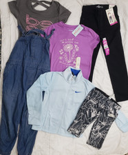 GIRLS ASSORTED CLOTHING Lot of 6 Size 6  Nike...