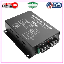 DC 24V to 12V Step-Down Voltage Converter - 100A, 1200W DC Buck Module Adapter