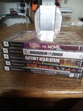 EMPTY 5 Official Sony PlayStation 2 OEM PS2 Replacement Original Game Cases