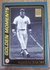 Reggie Jackson 2000 Topps Golden Moments # 381 Topps 50 Years New York Yankees