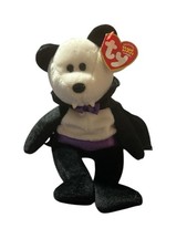 TY COUNT the HALLOWEEN BEAR BEANIE BABY - With Tag