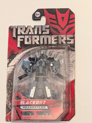Hasbro Transformers 4 Zoll Figur Blackout Decepticon Robotermodus für Hubschrauber MISB