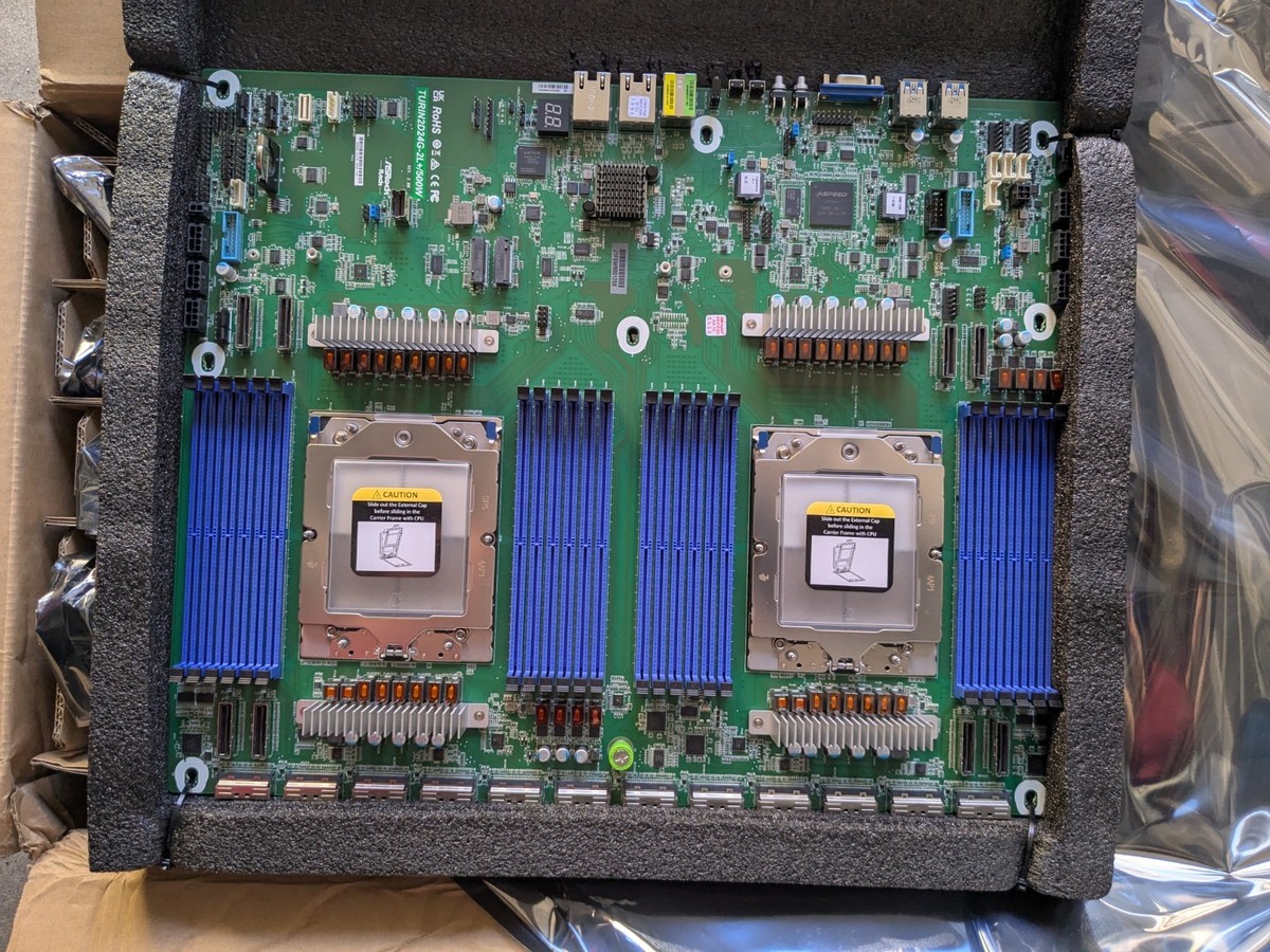 ASROCK RACK TURIN2D24G-2L+/500W SP5 Proprietary Dual Socket Server