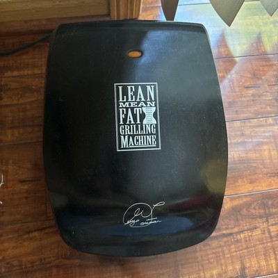 George Foreman Grill GR20B Lean Mean Fat Reducing Machine No Dripping Tray