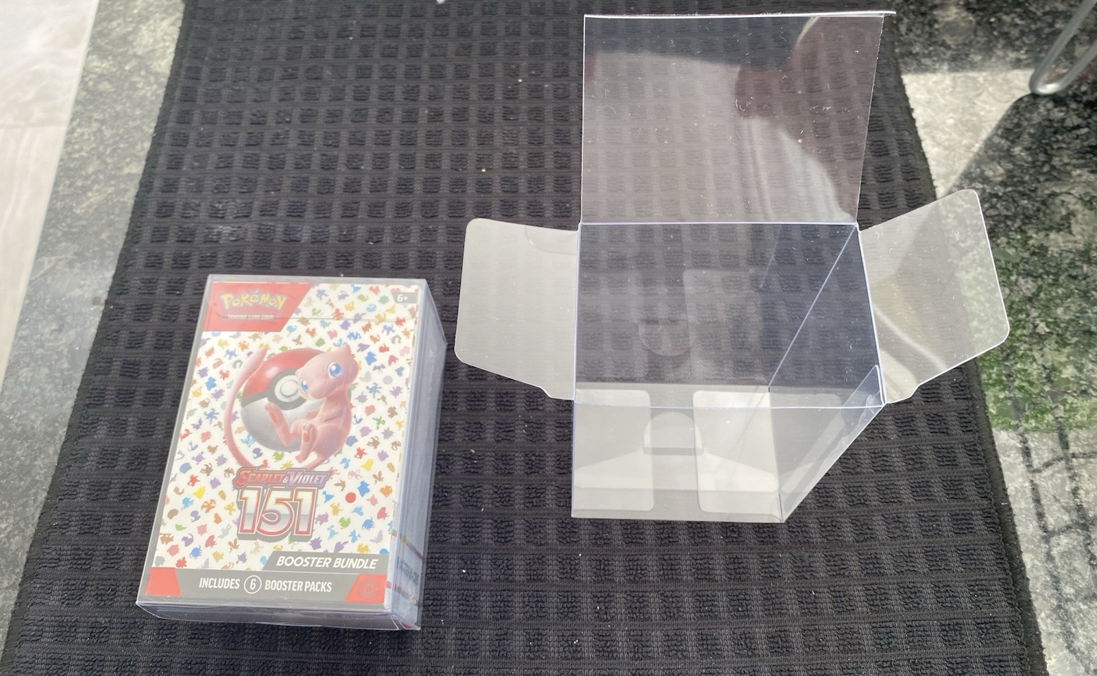 5x Pokémon Booster Bundle Box Protector - 0.6mm Thick - Perfect Fit (Case Only)