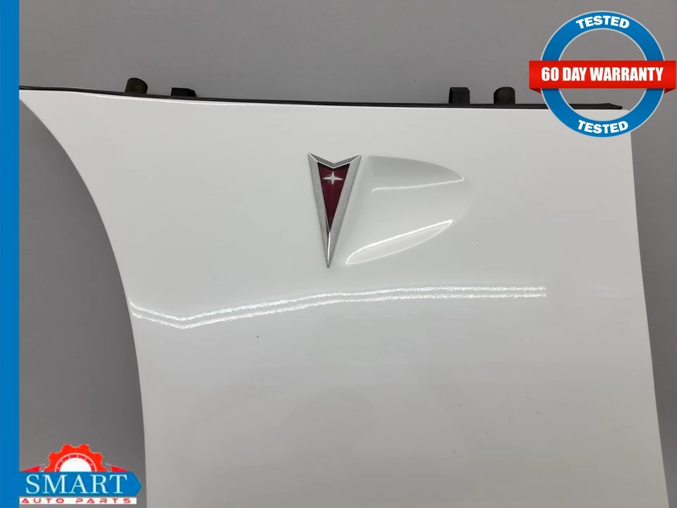 Guardabarros izquierdo Pontiac Solstice blanco conductor 06-09 OEM tiene abolladura Foto 2 de 4