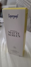 Supergoop Mineral Mattescreen Physical Sunscreen Cream SPF 40, 1.5 fl oz - NIB