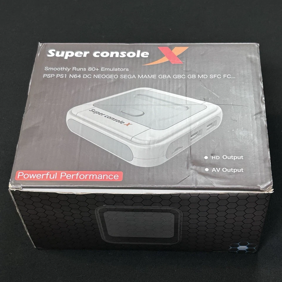 Super Console X Consola de Videojuegos Retro Emulador con 2 Mandos Foto 2 de 4