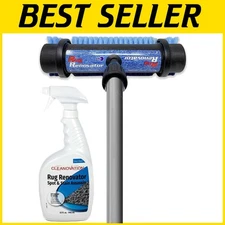 Rug Renovator 2-in-1 Brush & 32oz Carpet Shampoo - Ultimate Cleaning Solution