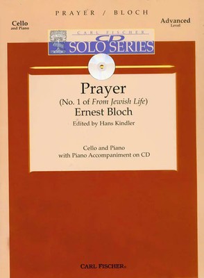 Ernest Bloch | Prayer (No. 1 Of 'From Jewish Life') | Buch + Einzelstimme(n)