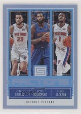 2018 Panini Status Factions Blue Andre Drummond Blake Griffin Reggie Jackson 0q0