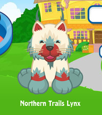 Webkinz Northern Trails Lynx Virtual Adoption Code Only Messaged Webkinz Code  