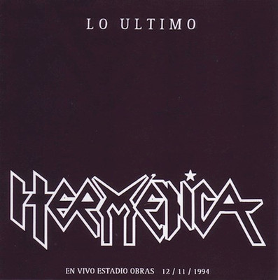 LP VINYL HERMETICA LO ULTIMO EN VIVO ESTADIO OBRAS 1994 BRAND NEW SEALED Live