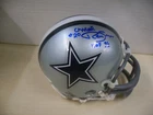 Mel Renfro Signed Mini Helmet Autographed Riddell Dallas Cowboys HOF 1996 JSA