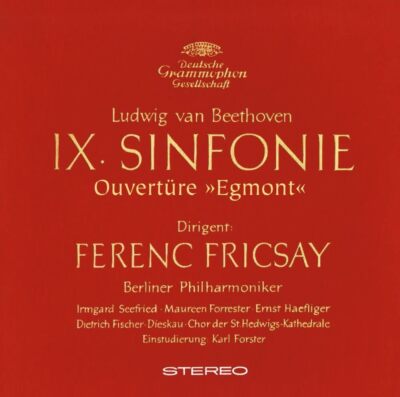 CD Ferenc Fricsay BPO SEALED SHMCD Beethoven No.9 Choral/Egmont Overture japan