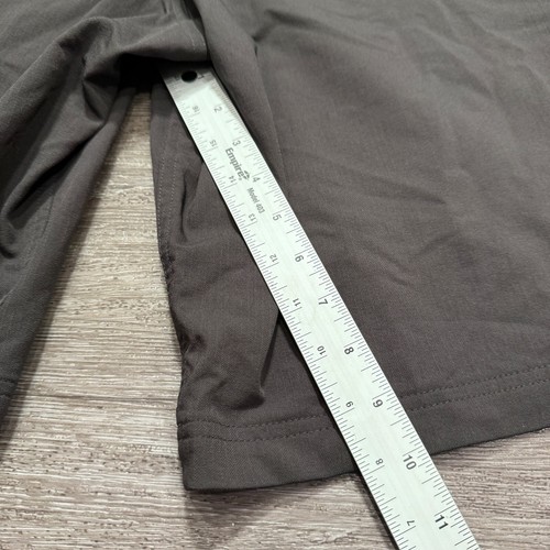 Lululemon pantaloncino uomo 30 grigio chino grigio tecnico chino casual adulto preppy lounge - Foto 12 di 13