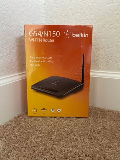 Belkin N150 Wireless N Router Modelo F9K1001v4 150 Mbps 802.11n/g/b unidad solamente no AC 