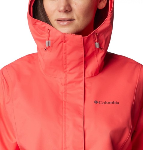 Columbia Hidebound Size XS Womens Pink Short Jacket - Picture 7 of 12