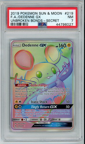 Dedenne-GX graded PSA 7 for sale on eBay