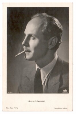 11 553- Autogrammkarte Hans Nielsen * unsigniert