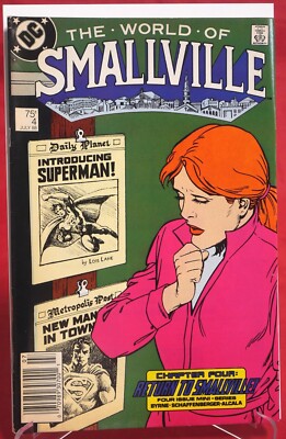 The World of Smallville DC Comics Comic Book #4 1988 Bagged Boarded | eBay