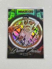 2020-21 Panini NBA Hoops Trae Young Prime Twine HOLO #19