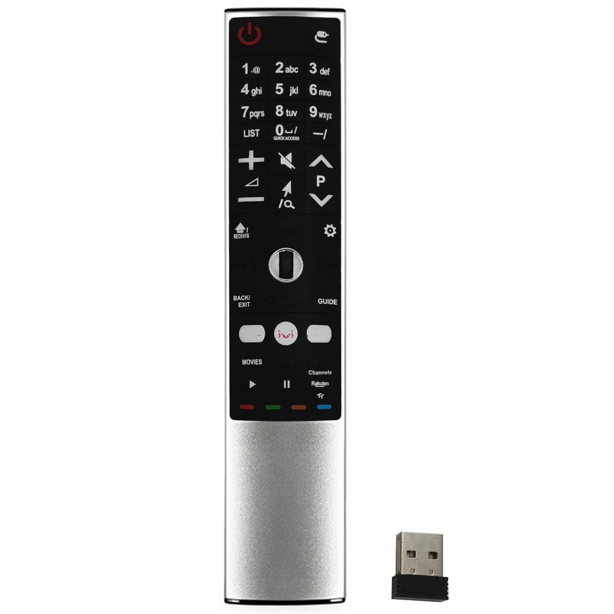 Smart TV Remote Control With Receiver For LG AN-MR700 AN-MR600 AKB75455602 D-image