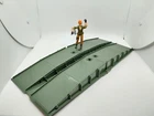 GI JOE  TOLLBOOTH 1984 Figure Vintage Hasbro ARAH With Part Of Bridge