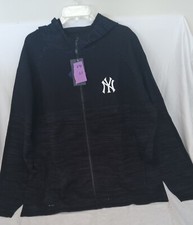 Authentic MLB New York Yankees Long Sleeve Hoodie Pullover Mens 2XL