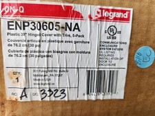 (5 Pack) Legrand On-q Enp30605na 30-inch Plastic Trim Ring And Hinged Door,